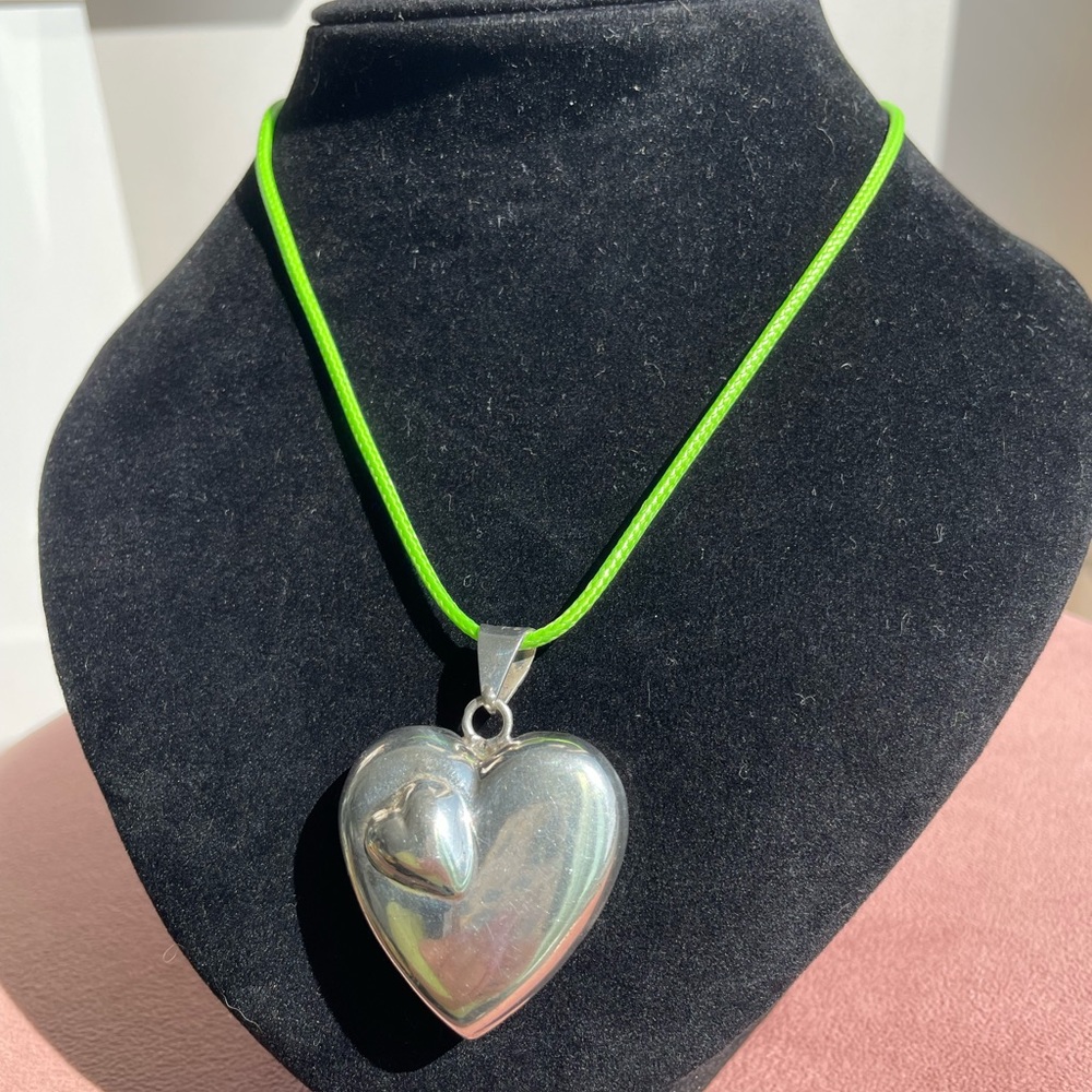 Big Double Heart Pendant
